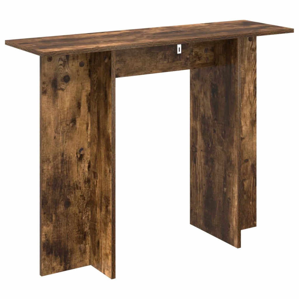 Tavolo consolle Quercia Affumicata 100 x 30 x 75 cm 8001171