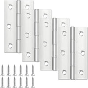 Serrature in acciaio inossidabile - 4 pezzi - Adatti per porte in legno - 68 mm x 38 mm