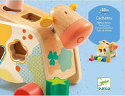 Cachatou,Scatola in legno con forme incastrabili,