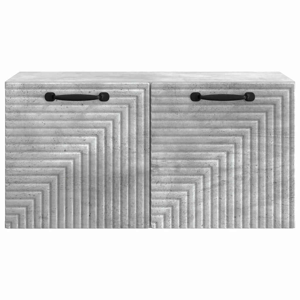 Mobile Porta TV da Muro Grigio Cemento 59,5 x 31 x 30 cm 898708