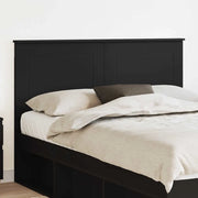 Testiera-Testata-Testiera Decorativa Rovere Nero 150 cm Legno multistrato 636256
