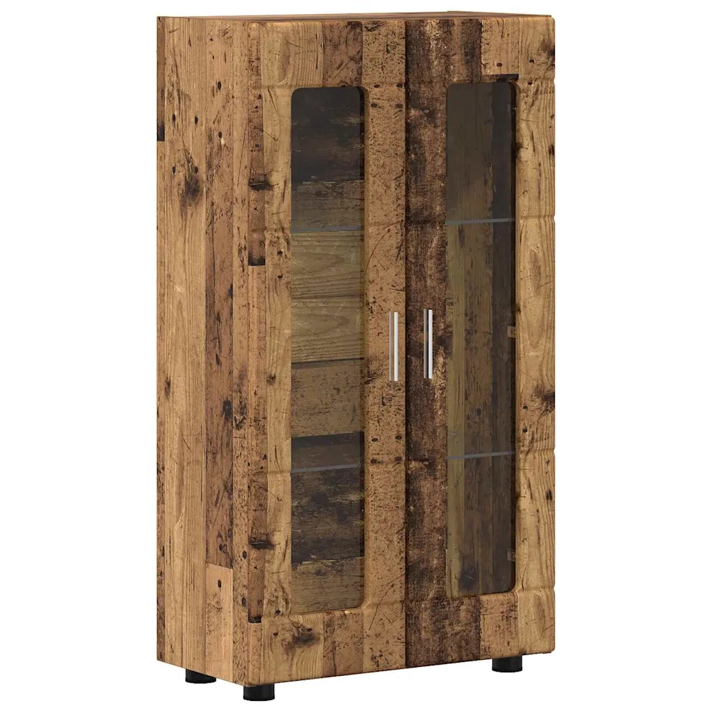 Credenza con porta FLORIN Legno vecchio 55,5 x 29 x 100 cm 880259