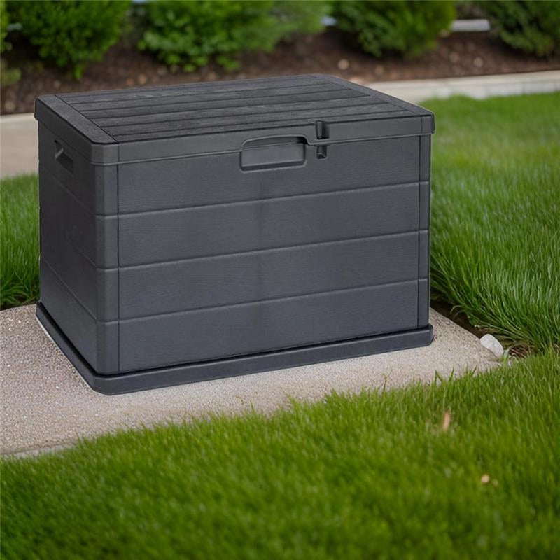 MAURY'S BAULE CASSAPANCA 170 LT DA ESTERNO IN RESINA 78LX55PX52H CM ANTRACITE