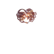 Plafoniera Moderna Cloud Polilux ® Pink Metal 1 Luce E27 D60Cm