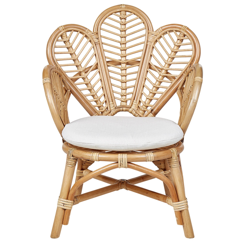 Sedia pavone sedia in cotone rattan per sedile giardino esterno interno boho per bambini