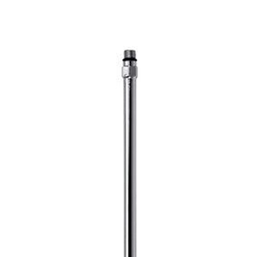 Tubo liscio in rame cromato d. 10 mm