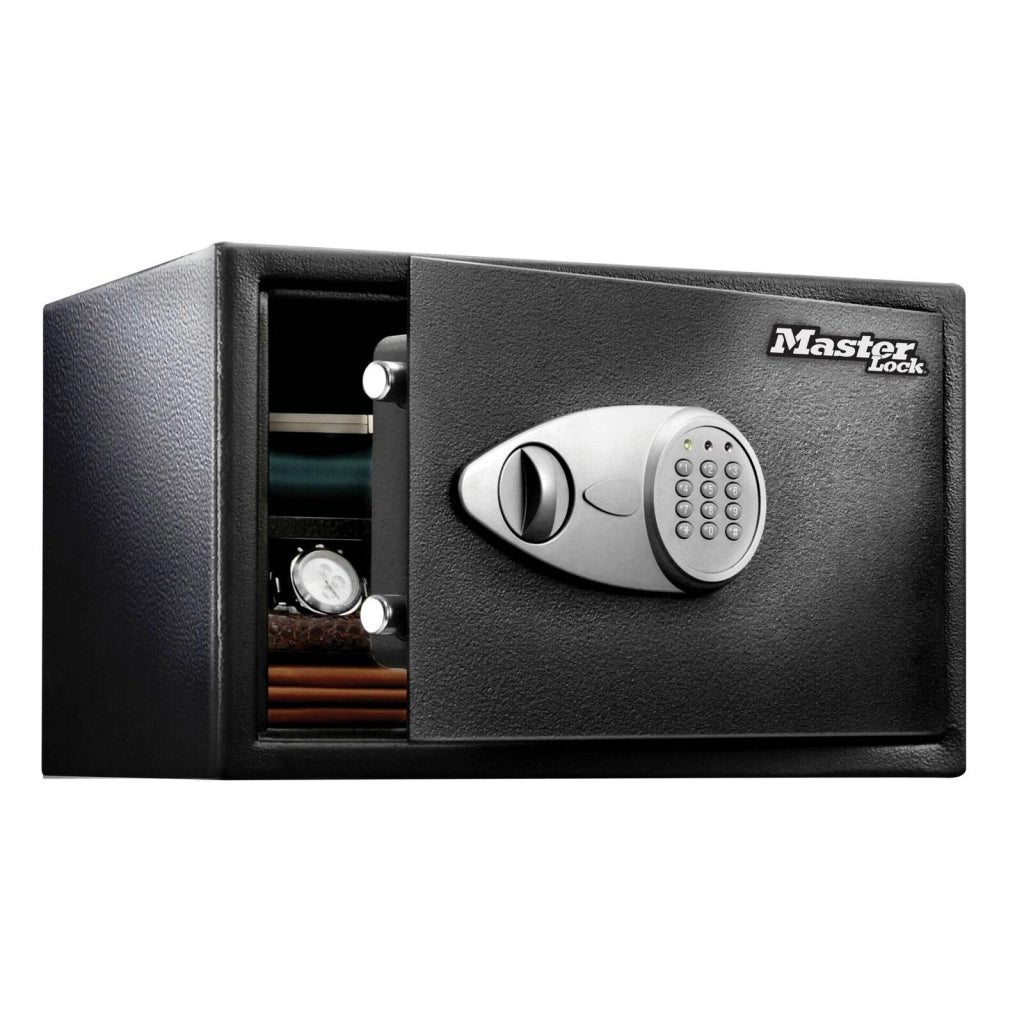 Master Lock X125ML Cassaforte a Combinazione Digitale 33,3 L Acciaio Fissaggio a Muro o Pavimento colore Nero