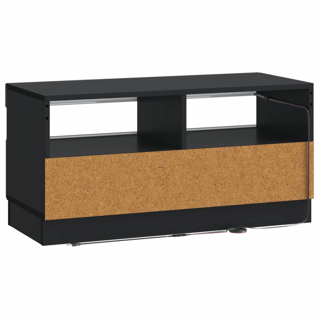 Mobile TV LED Nero Legno ingegnerizzato 897436