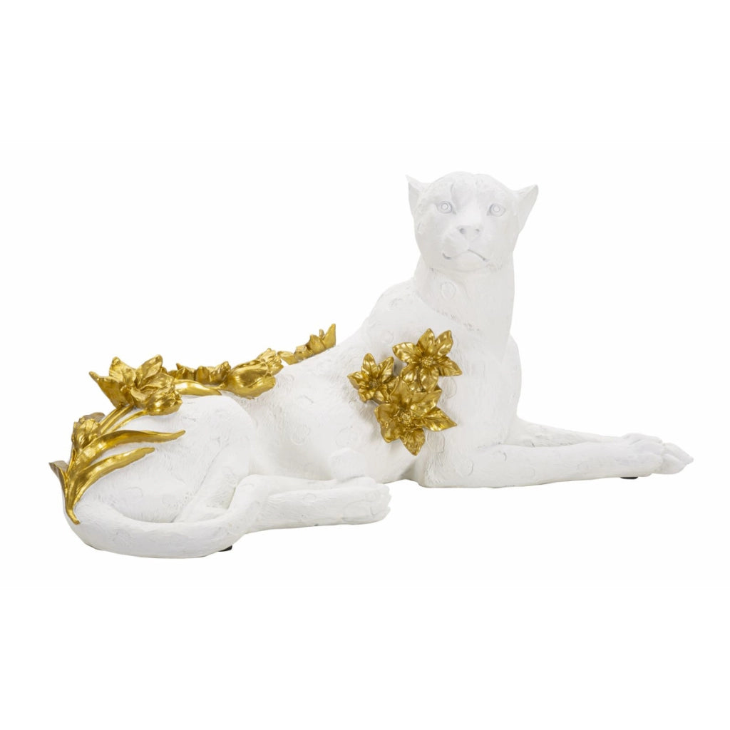 Scultura VKH368, Bianco, Poliresina, 53x21,5x24 cm
