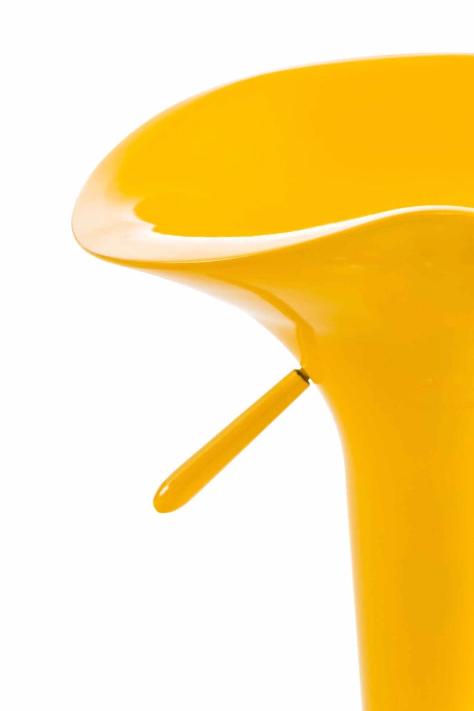 Sgabello Saddle giallo