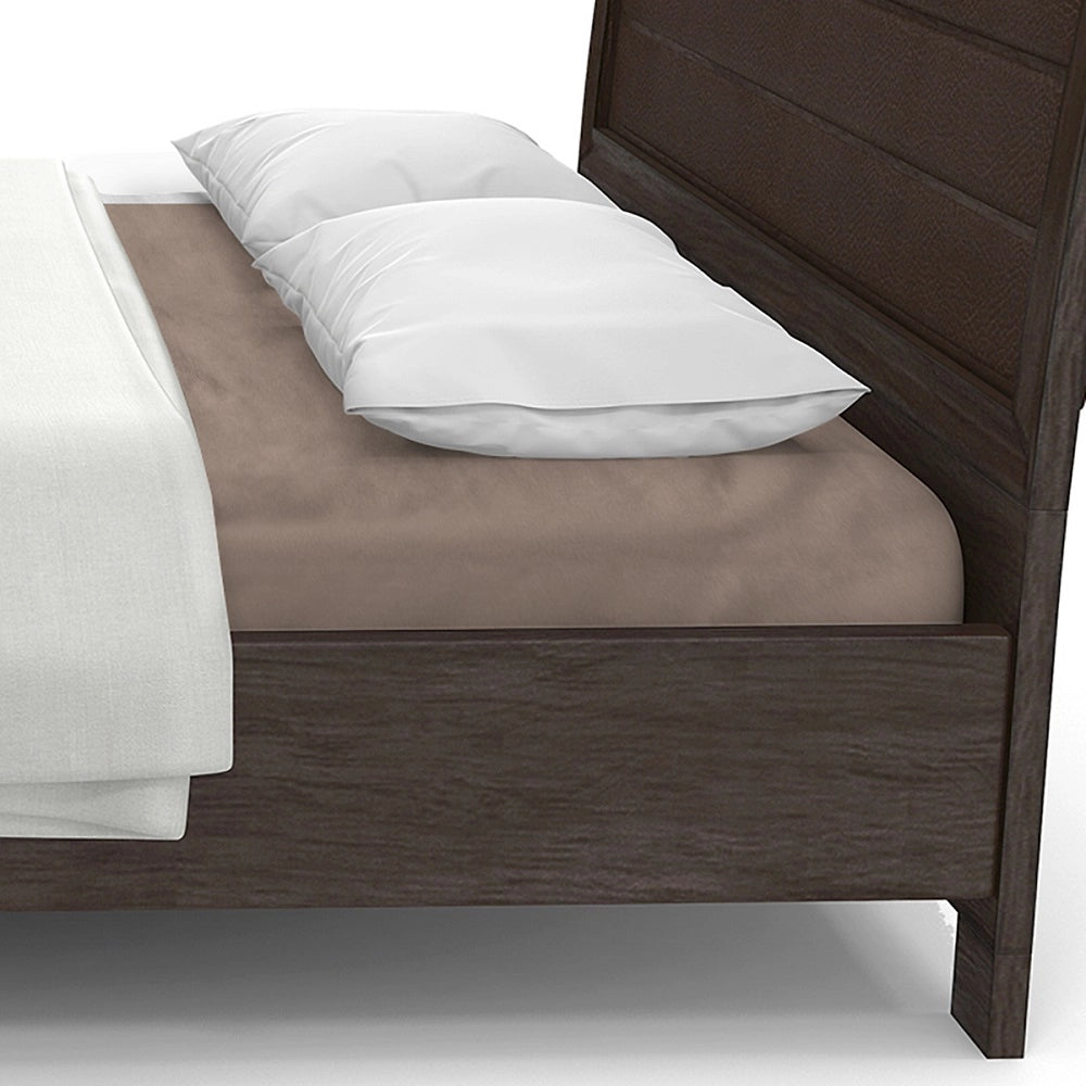 Lenzuolo letto sotto con angoli 100% puro cotone Made in Italy tinta unita Terra - 1 Piazza maxi