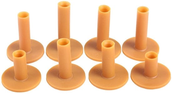 Set di allenamento a 8 pezzi per golf - Materiale di allenamento per golf - Mattonelle per allenamento e driving range - Diverse dimensioni - Materiale duraturo