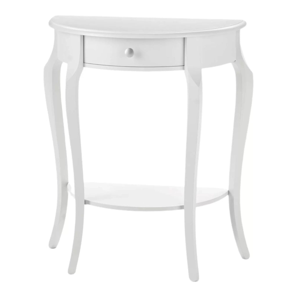 Consolle classica da ingresso bianco sporco l.67 p.33 h.75 - Mobili 2G