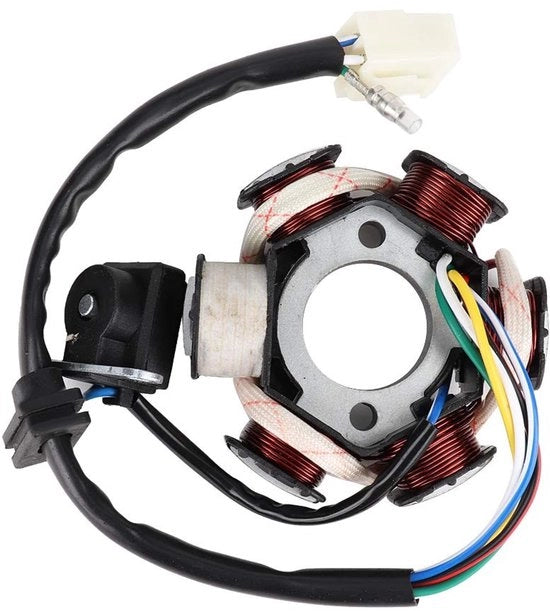 Magnete Stator 83mm - 6-spire - 5-fili - Materiale ABS - Facile da installare - Compatibile con ATV Go Kart