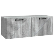 Mobile Porta TV da Muro Grigio Sonoma 78,5 x 31 x 30 cm