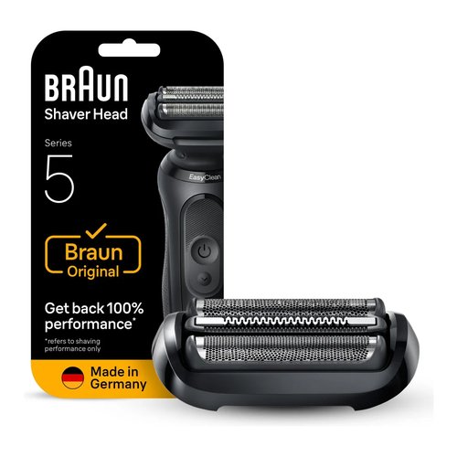 Testina ricambio rasoio braun 051330 series 5 54b shaver head black