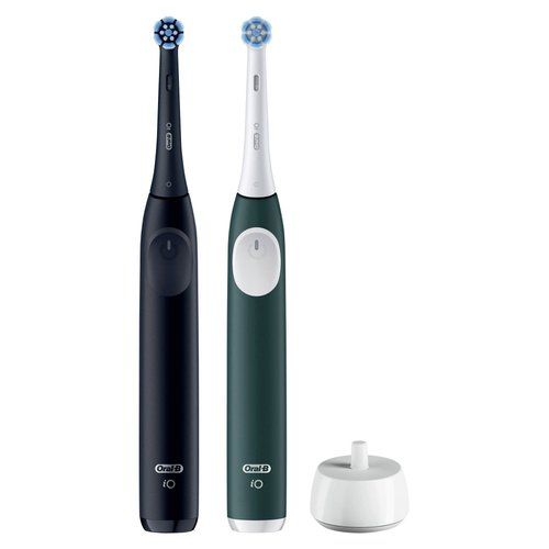 Spazzolino elettrico oral b 62418 io series 2 duo pack night black e f