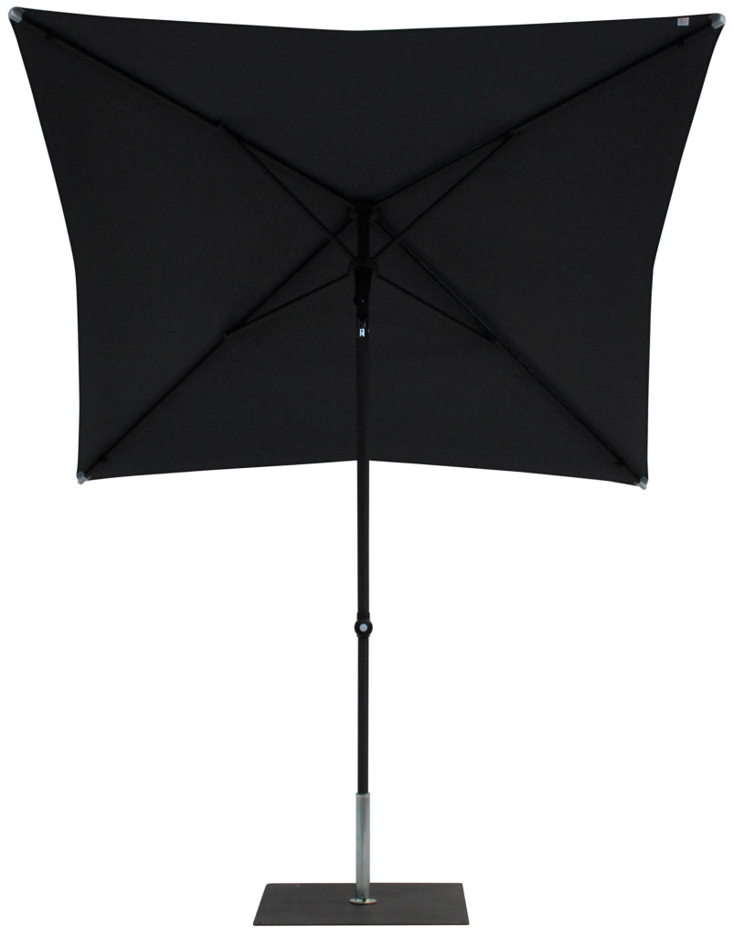 Ombrellone da Giardino 2x2 m Palo Ø38 mm in Alluminio Tessuto Poliestere Trend Antracite