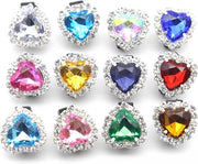 Accessori per sneaker premium - Set di 12 clip con strass - DIY lucido - Colorato e trendy - Per ragazze e donne