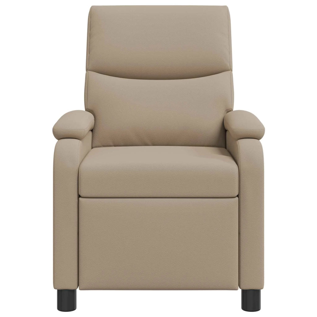 Divano Sedia-Poltrona Massaggiante Cappuccino Similpelle 702829