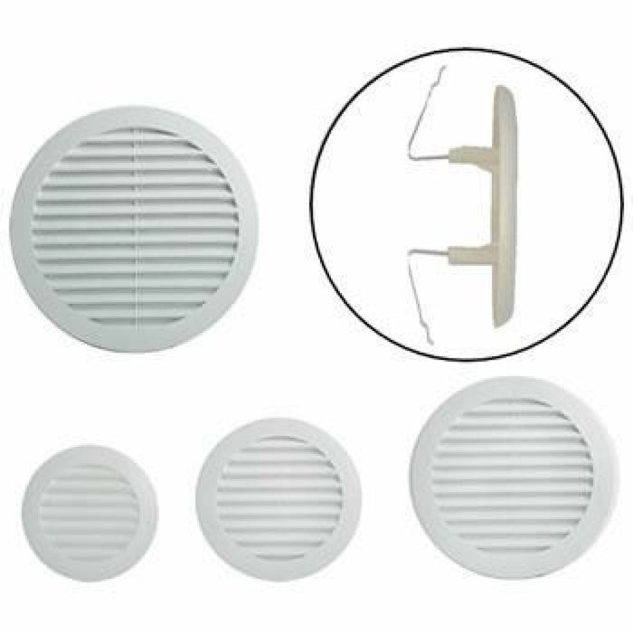 Griglia aerazione in plastica co n molle 125 160