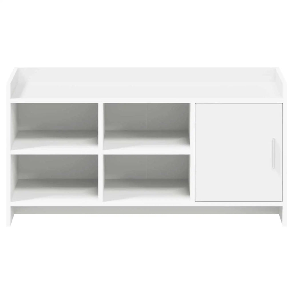 Mobile per scarpe con archiviazione Bianco 100 x 39,5 x 51 cm 8011355