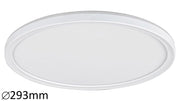 Plafoniera incasso 29,3cm LED 18W bianca rotonda Rabalux
