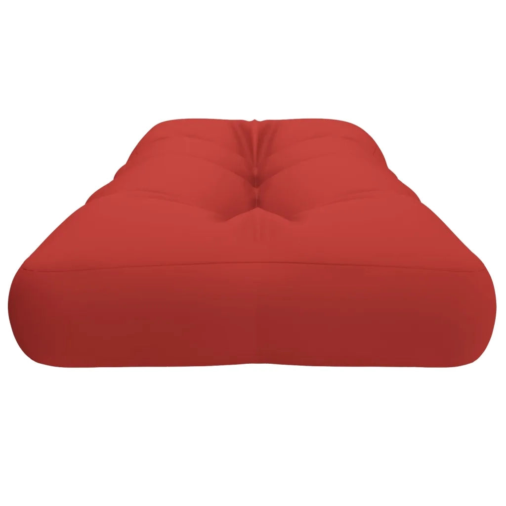 Cuscino per pallet | Cuscini per sedie Rosso 120x40x12 cm in Tessuto