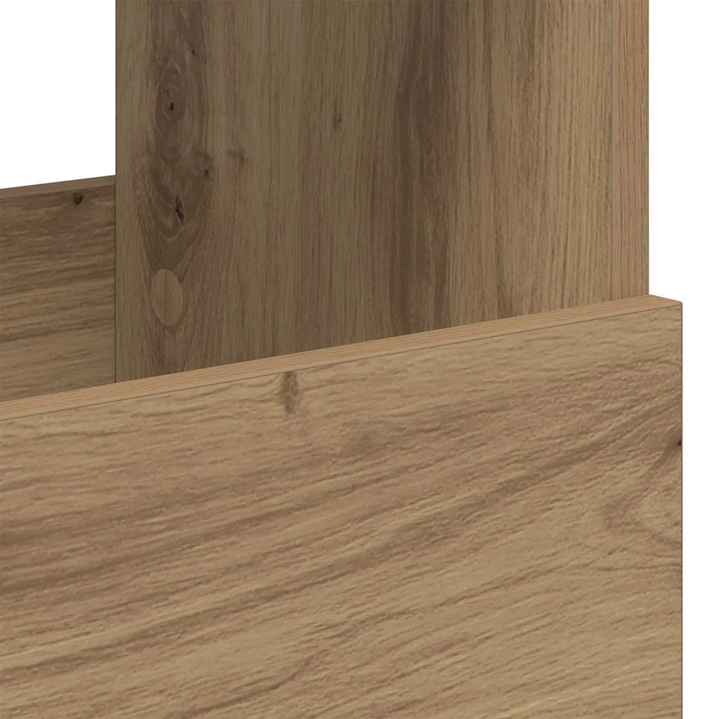 Scaffale per riviste Rovere artigianale 68,5 x 30 x 45 cm CFW3307094