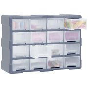 Mobile Contenitore con 16 Cassetti Medi 52x16x37 cm CFW5454284