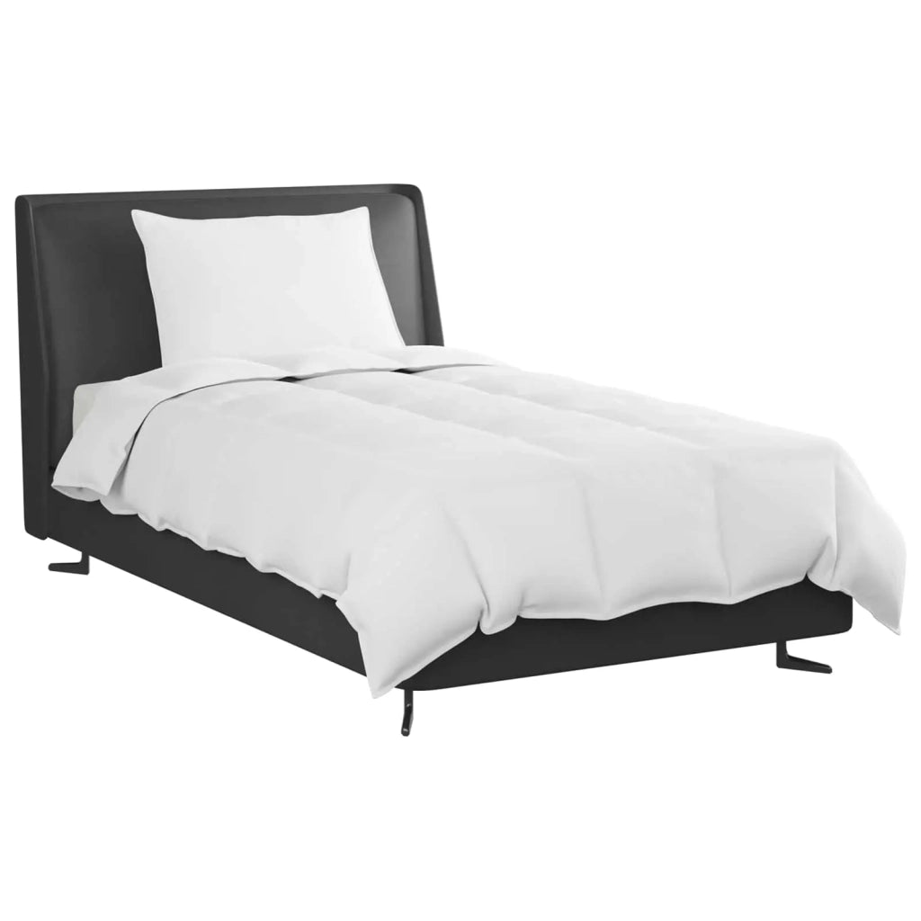 Duvet Estivo con cuscino 2 pcs Bianco Piuma d'anatra 3376215