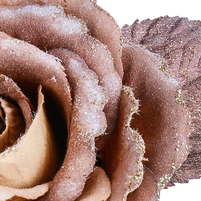 PICK C/ROSA 15 CM GOLD