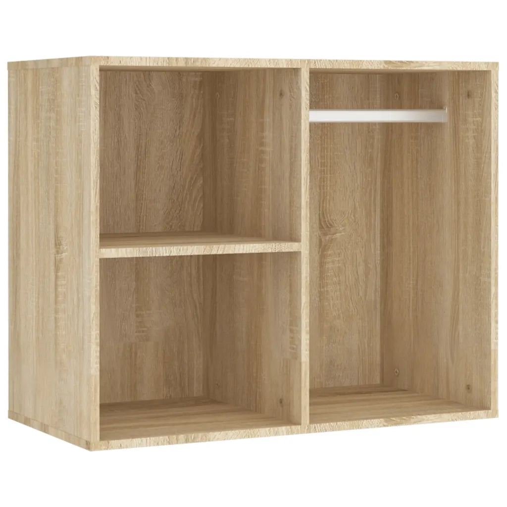 Toeletta LED con 2 Armadietti Legno Multistrato Rovere Sonoma 3082029