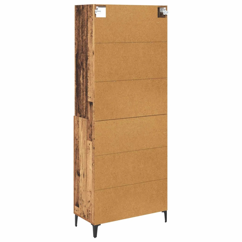 Credenza Legno vecchio 69,5 x 34 x 180 cm Legno multistrato
