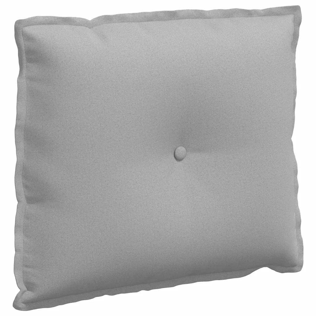 Cuscino per Schiena Grigio Nuvola 60 x 19 x 50 cm Tessuto 42014671