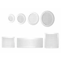 Griglia aerazione in plastica co n molle 21x23 b08wzj94s6