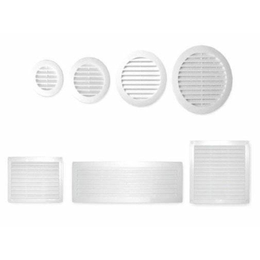 Griglia aerazione in plastica co n molle 21x23 b08wzj94s6