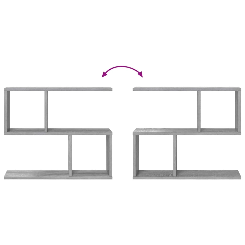 Scaffale da parete Sonoma grigio 60 x 12 x 50,5 cm 8012257