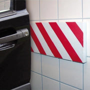 Trade Shop - Pannello Adesivo Segnaletico Per Auto E Moto Paraurti Salvaporta Garage Box -