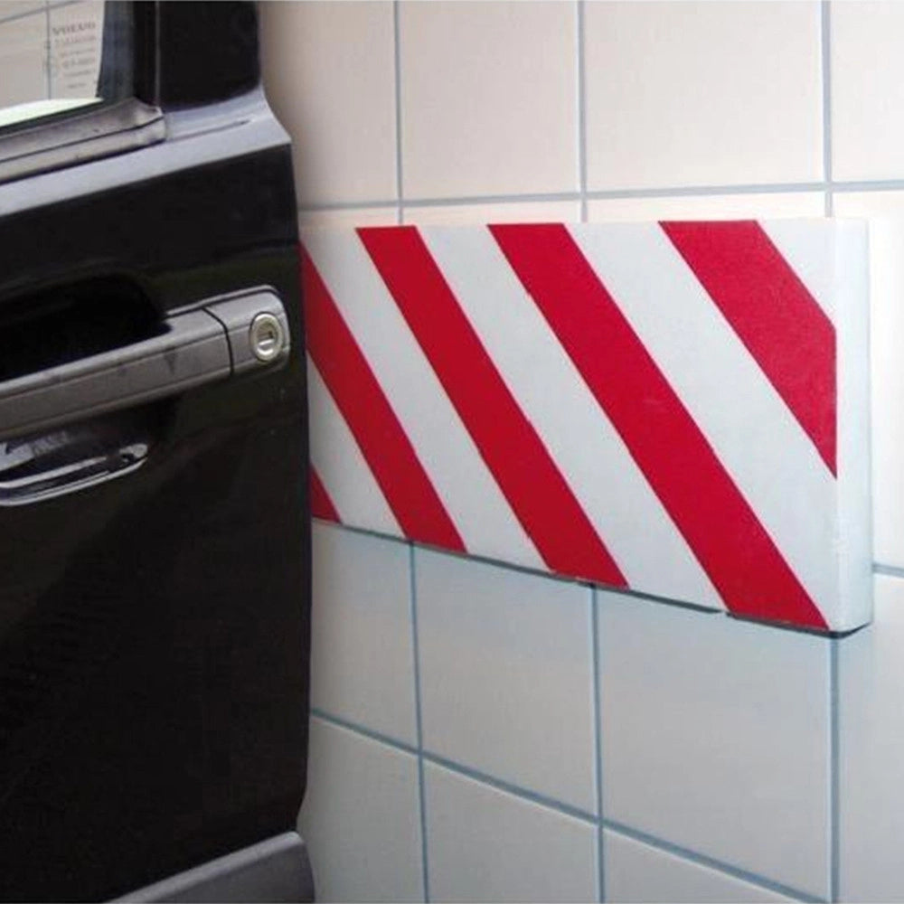 Trade Shop - Pannello Adesivo Segnaletico Per Auto E Moto Paraurti Salvaporta Garage Box -
