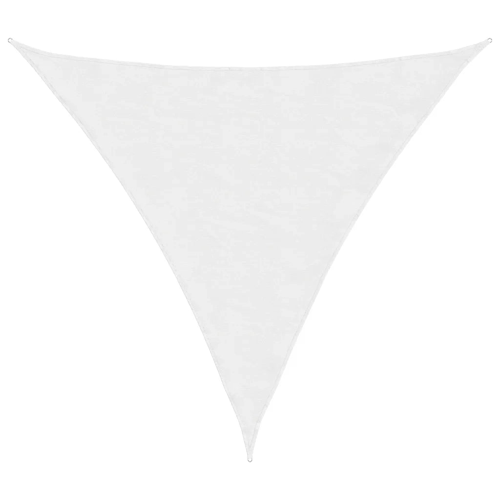 Vela Ombreggiante-Parasole a vela Oxford Triangolare 4x4x4 m Bianco