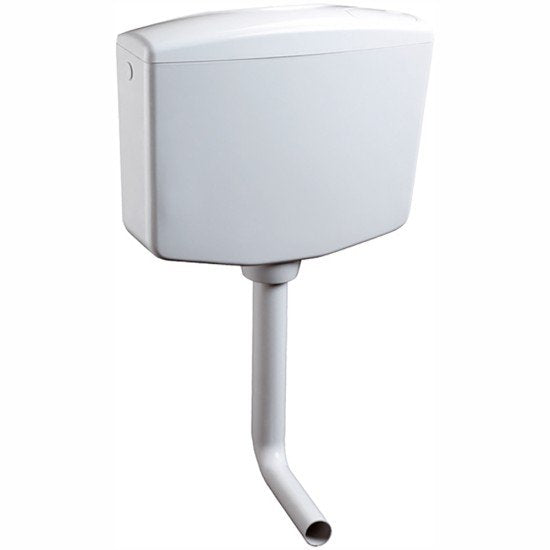 Cassetta di scarico a zaino OLI New Hivory con tubo