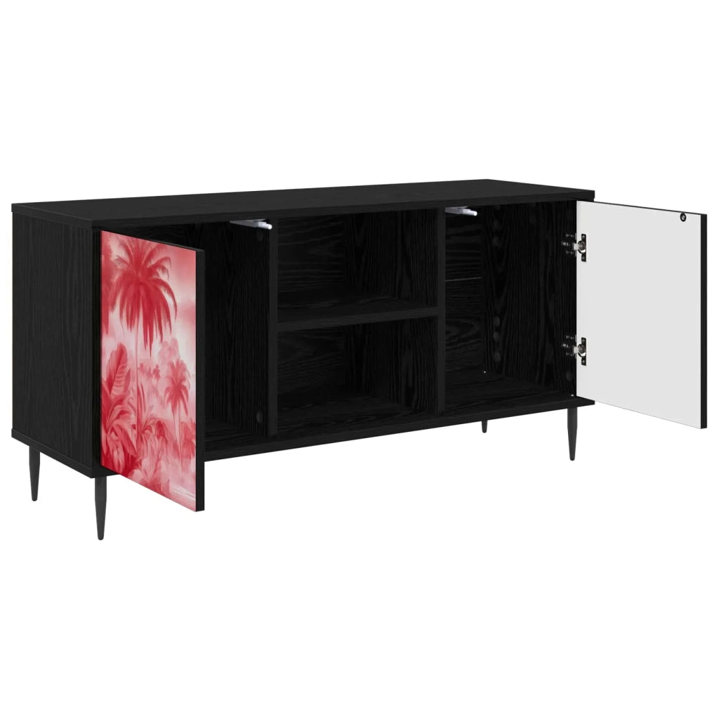 Mobile TV AACHEN 102 x 33 x 51 cm Rovere Nero 8007066