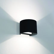 Century APPLIQUE BIDIREZIONALE TONDO A LED UP&DOWN+ 10 W-800 lm-3.000K/4.000K/6500K Col. Nero