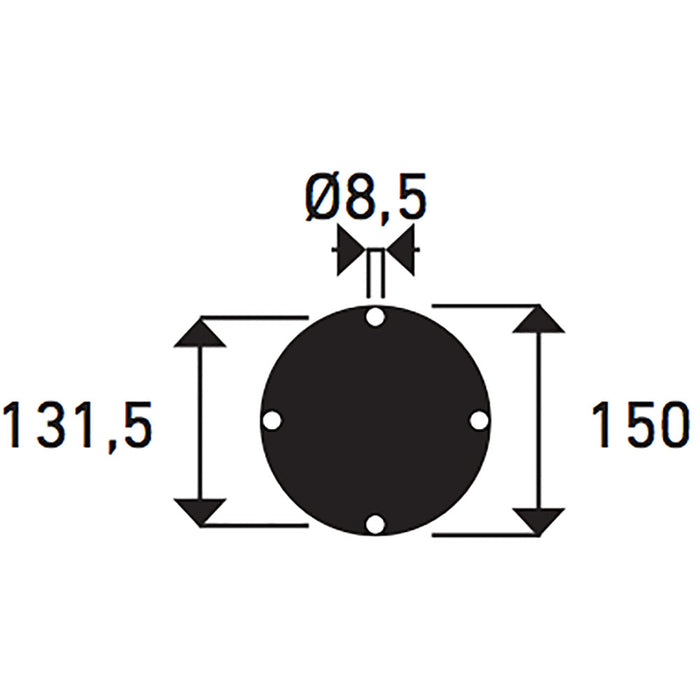 Doccia da Giardino Miscelatore e Lavapiedi ATI Docce Minijet-M Inox Anodizzato