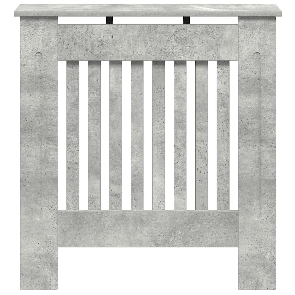 Copertura per radiatori Grigio cemento 78 x 19 x 81,5 cm 884094