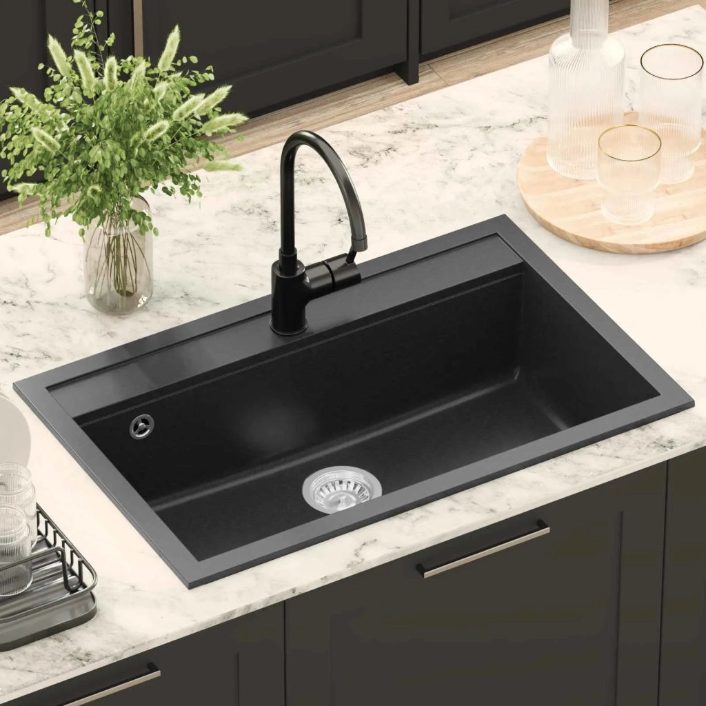 Lavello Nero 795 x 505 mm Granito 42028388