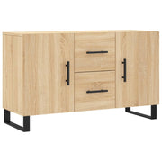 Buffet credenza cassettiera armadio mobile contenitore organizer cucina soggiorno rovere Sonoma 100 x 36 x 60 cm legno ingegnerizzato marrone 02_0031470