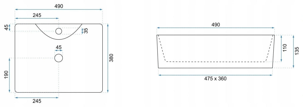Lavabo Da Appoggio Rea Kelly Marmo