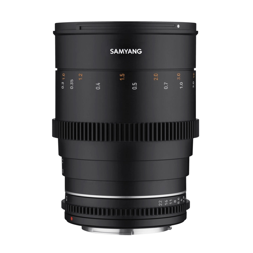 Obiettivo grandangolare per video MF 35mm T1,5 VDSLR MK2 – luminoso T1,5 per Canon RF Mount, Follow Focus, full-frame e APS-C, risoluzione 8K